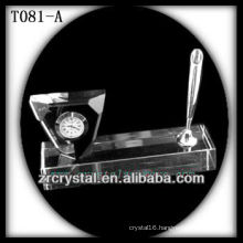 Wonderful K9 Crystal Clock T081-A